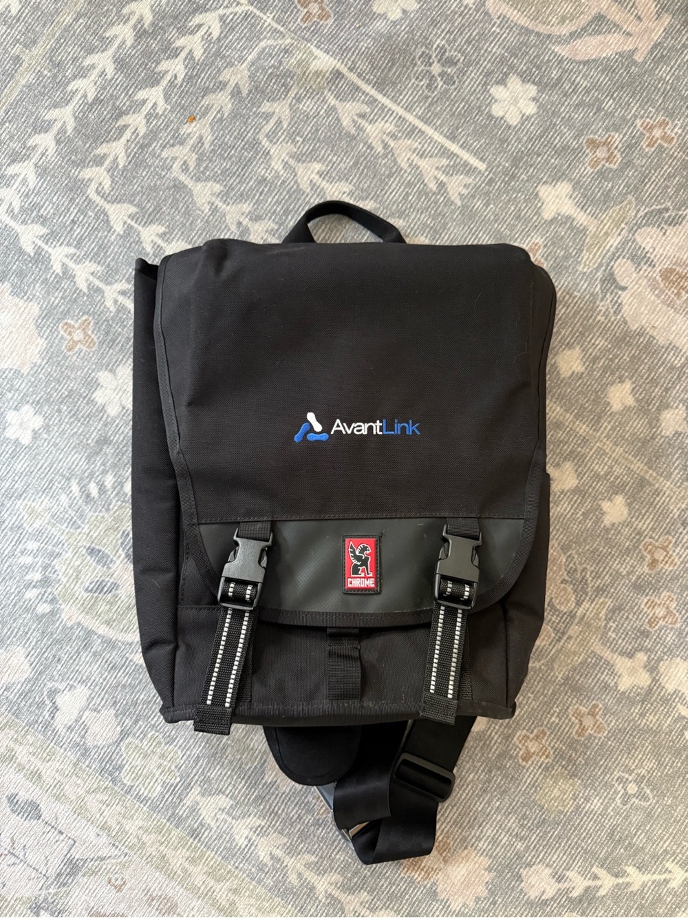 Chrome Industries Black Sling Backpack for Men